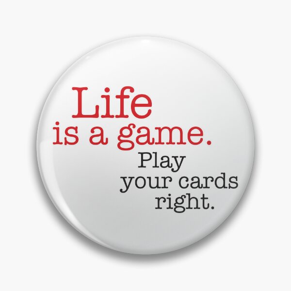 Item preview, Life is a Game - red/black designed and sold by JRP Design.
