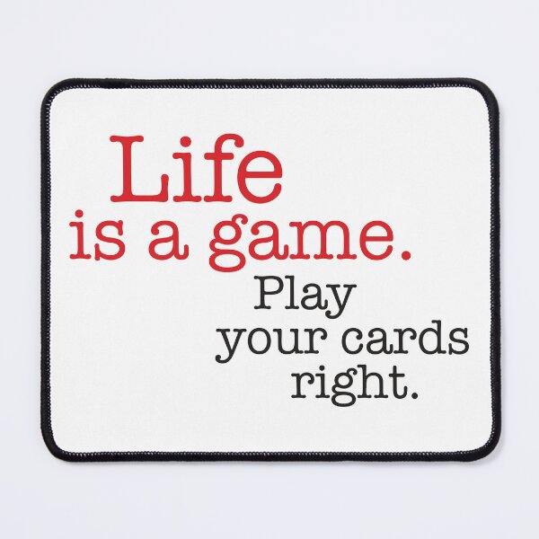 Item preview, Life is a Game - red/black designed and sold by JRP Design.