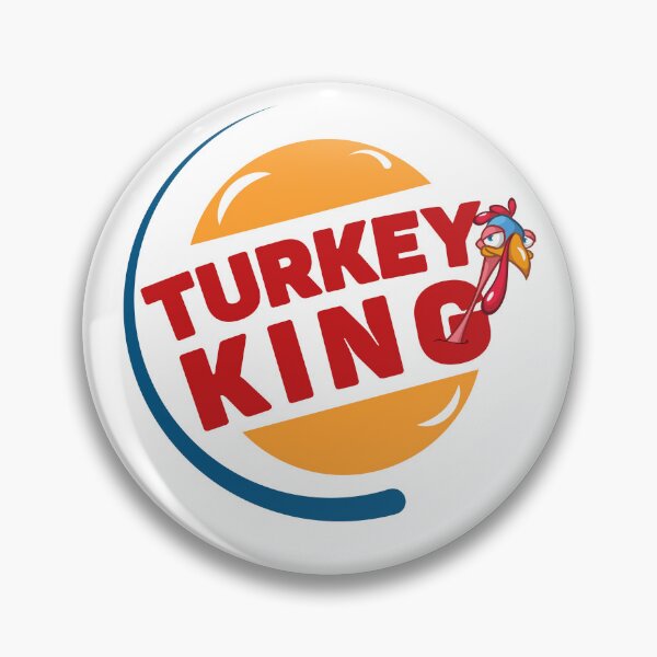 Item preview, Turkey king funny cool looking thanksgiving turkey design designed and sold by reka88.