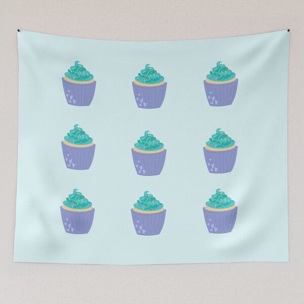 Item preview, Green & Purple Cupcake Pack designed and sold by shirabee.