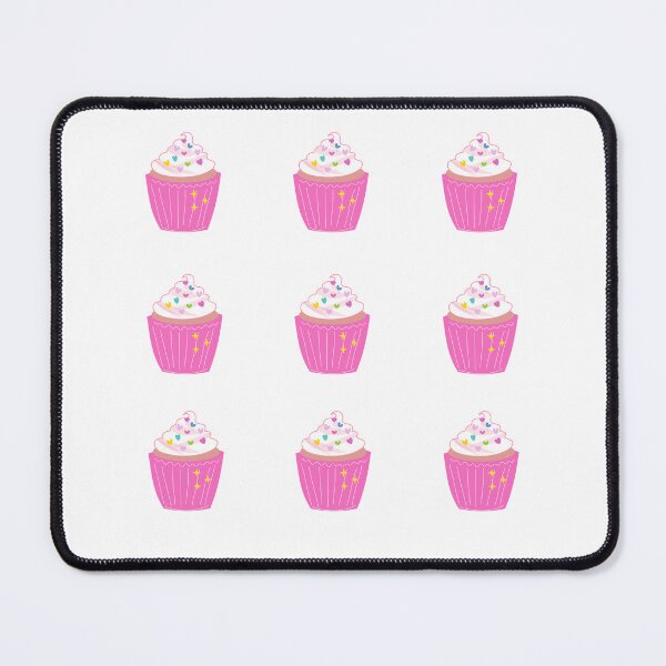 Item preview, White & Pink Cupcake Pack designed and sold by shirabee.