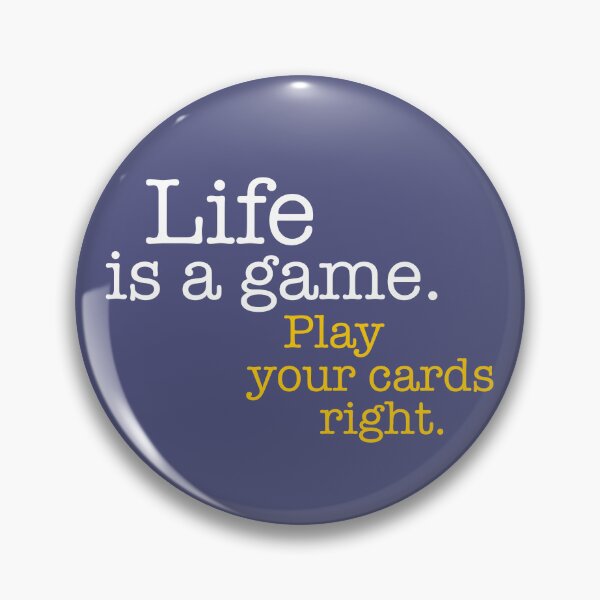 Item preview, Life is a Game - white/yellow designed and sold by JRP Design.