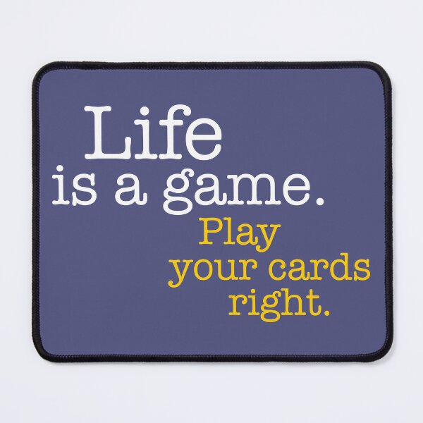 Item preview, Life is a Game - white/yellow designed and sold by JRP Design.