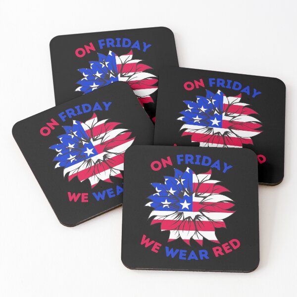Item preview, On Friday We Wear Red Military Supportive Red Friday Remember Everyone Deployed designed and sold by nquestiaa.