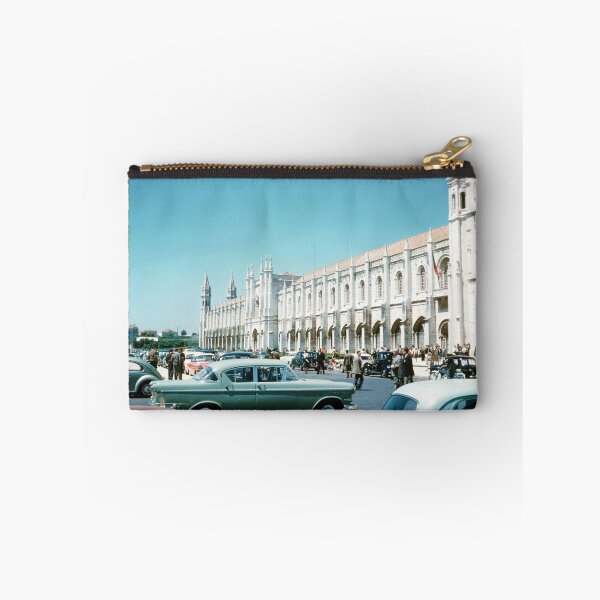 Item preview, 1950s -  Traffic outside the Mosteiro dos Jeronimos - Jeronimos Monastery, Lisbon, Portugal designed and sold by thatwaslife.