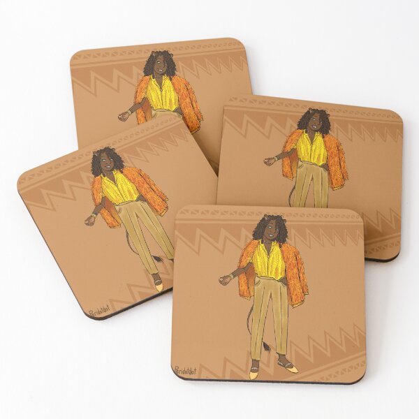 Item preview, Leona Kingscholar is Fashionable + Background designed and sold by peridotdotdraws.