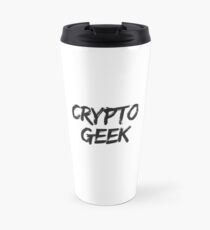 CRYPTO GEEK - T-Shirts & Hoodies Travel Mug