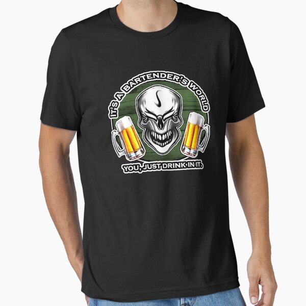 Item preview, Bartending Skull 9: It's a Bartender's World designed and sold by sdesiata.