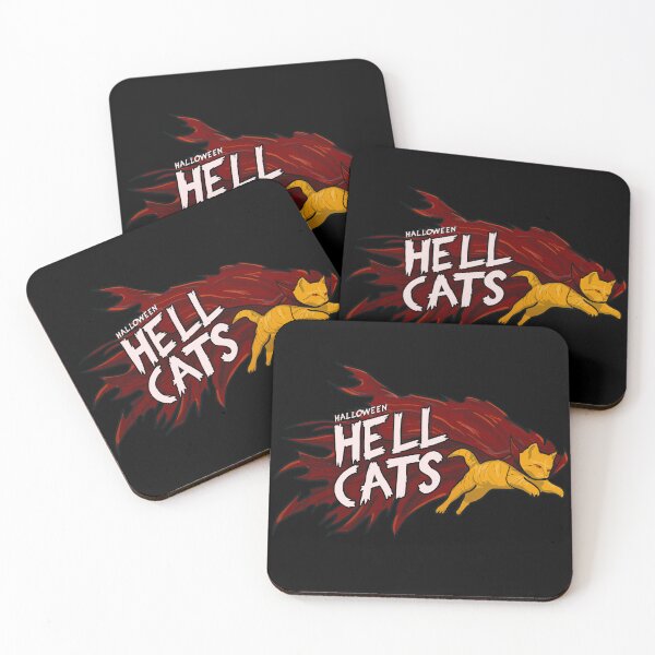 Item preview, Halloween Hellcats designed and sold by JoseloRochaArt.