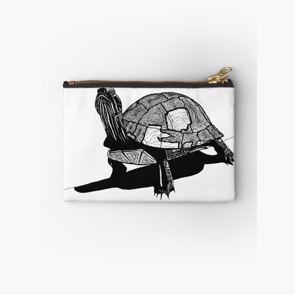 Item preview, Painted Turtle Ink Drawing designed and sold by SfidaDesigns.