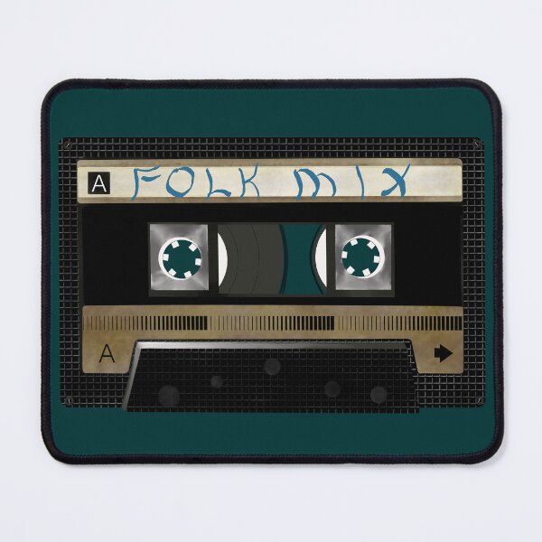Item preview, Folk Mixed Cassette Tape - Mix Tape - for recording analogue music designed and sold by Grepthor.