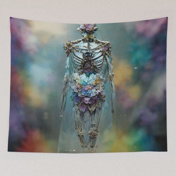 Item preview, Humanoid Skeleton covered in Crystals designed and sold by Styxiann.
