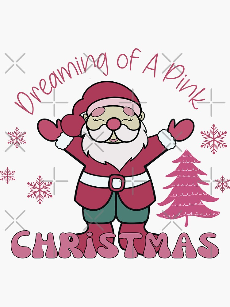 CHRISTMAS IN PINK, DECO STICKERS