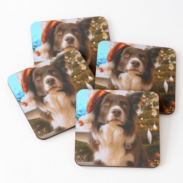 Item preview,  Christmas Border Collie  designed and sold by fatbanana.