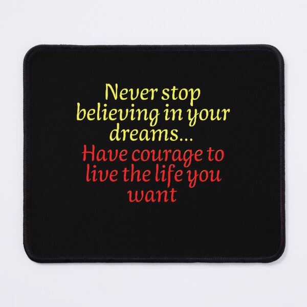 Item preview, Never stop dreaming - Motivation quote  designed and sold by Zeil.