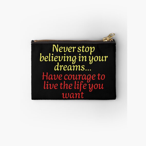 Item preview, Never stop dreaming - Motivation quote  designed and sold by Zeil.