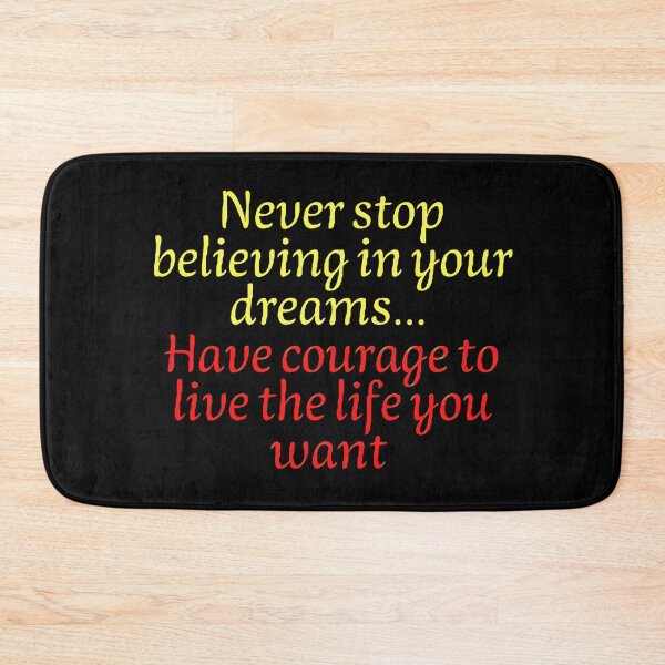 Item preview, Never stop dreaming - Motivation quote  designed and sold by Zeil.