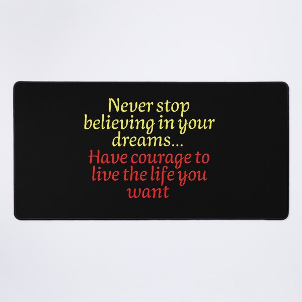 Item preview, Never stop dreaming - Motivation quote  designed and sold by Zeil.