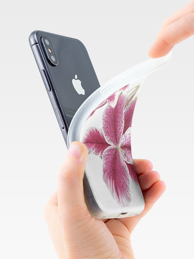 Alternate view of Stargazer Lilly iPhone Case