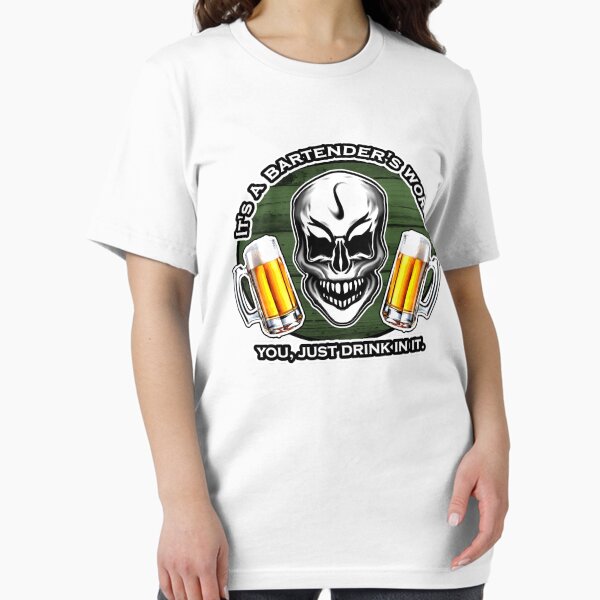 Item preview, Bartender Skull 6: It's a Bartender's World designed and sold by sdesiata.
