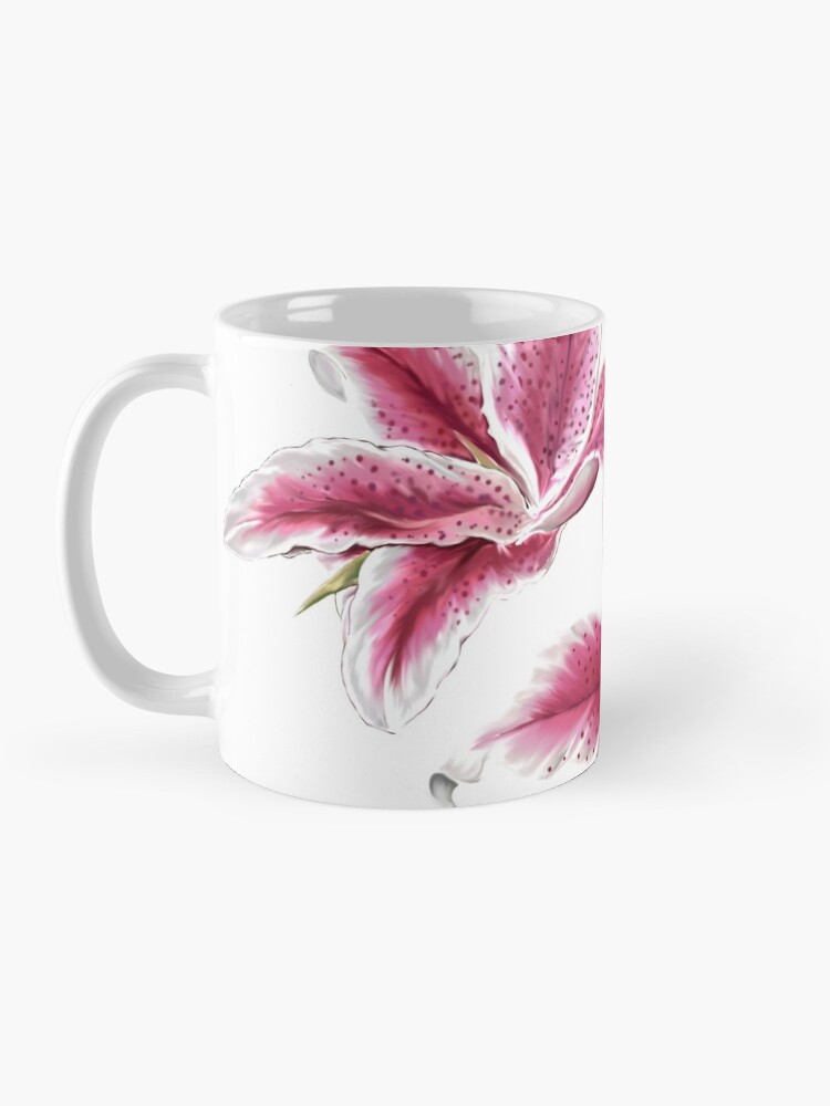 Alternate view of Stargazer Lilly Coffee Mug