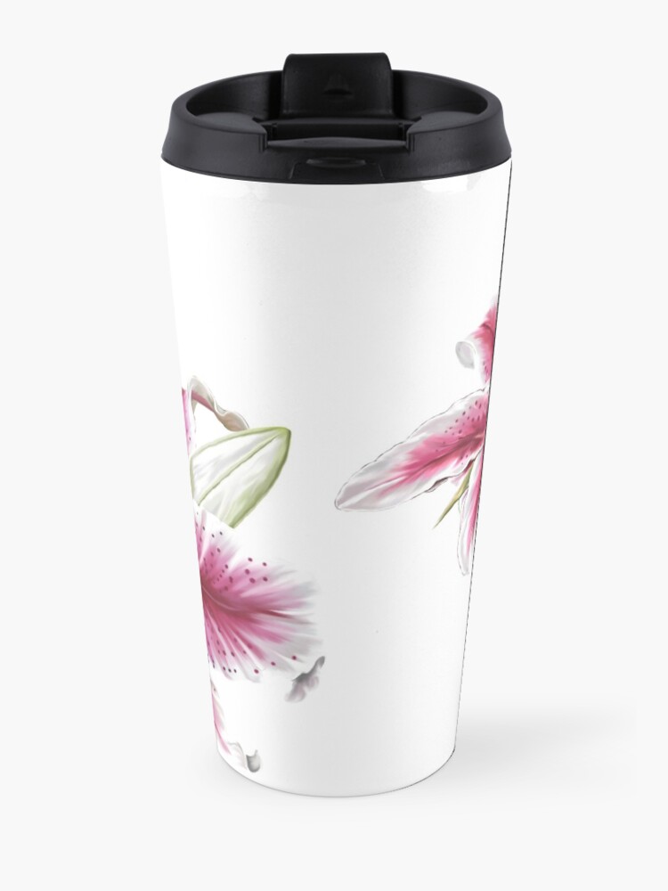 Alternate view of Stargazer Lilly Travel Mug