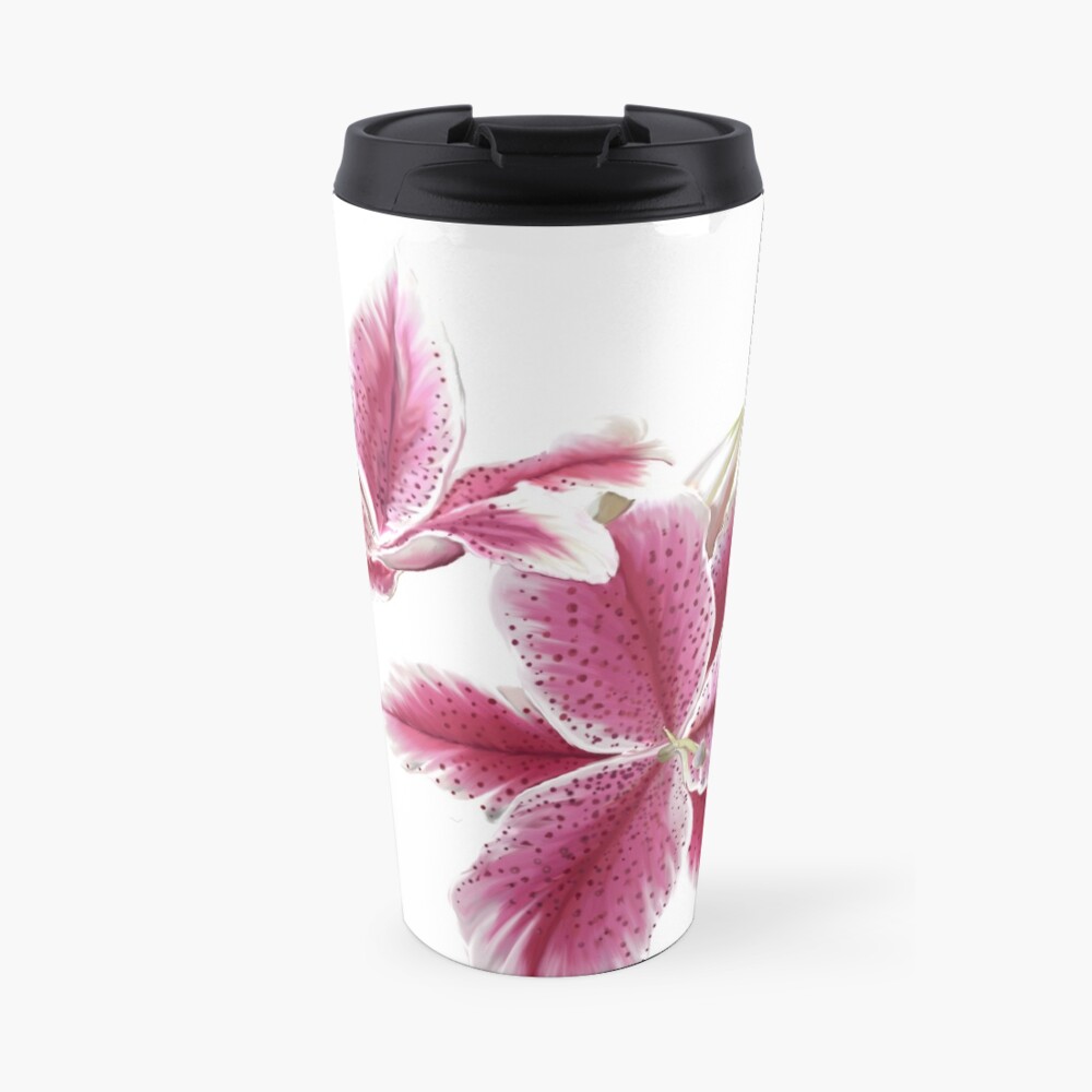 Stargazer Lilly Travel Mug