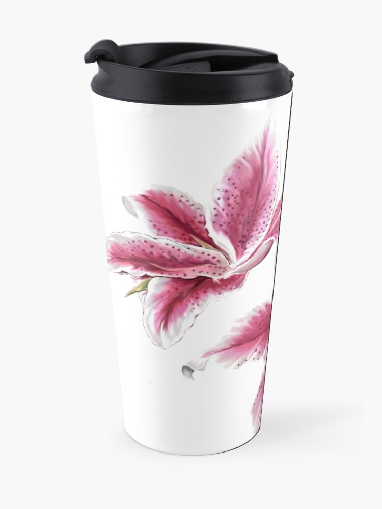 Alternate view of Stargazer Lilly Travel Mug