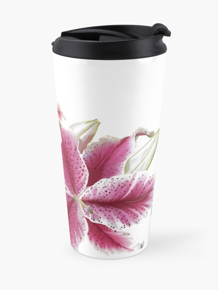 Alternate view of Stargazer Lilly Travel Mug