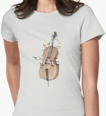 Camiseta entallada para mujer Cello Cat