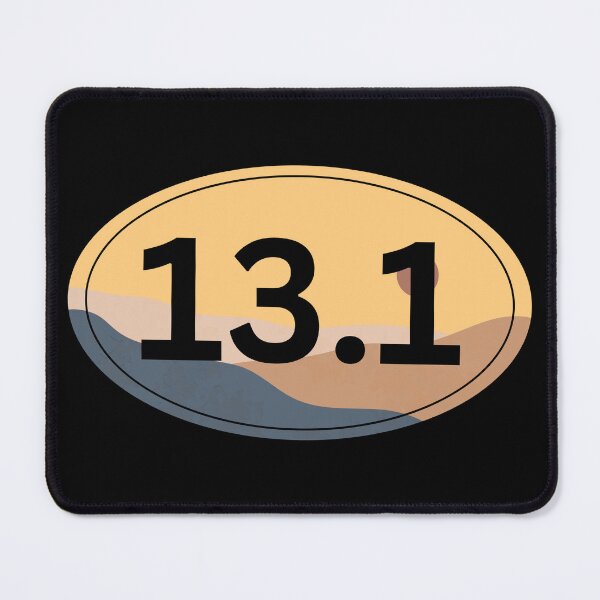 Item preview, Desert Sky, Half Marathon 13.1 - Black designed and sold by LatterDaze.