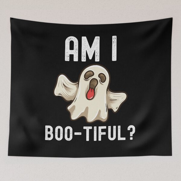 Item preview, Cute ghost is boo-tiful - Halloween design designed and sold by VitoTDesign.
