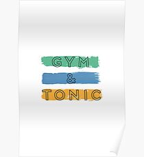 Gym & Tonic Poster