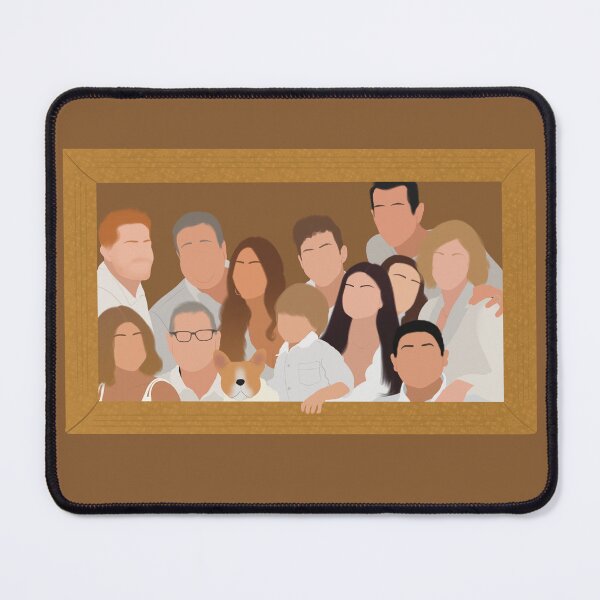 Item preview, Modern Family Holding Frame Fan Art designed and sold by senaeksi.