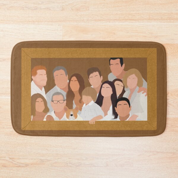Item preview, Modern Family Holding Frame Fan Art designed and sold by senaeksi.