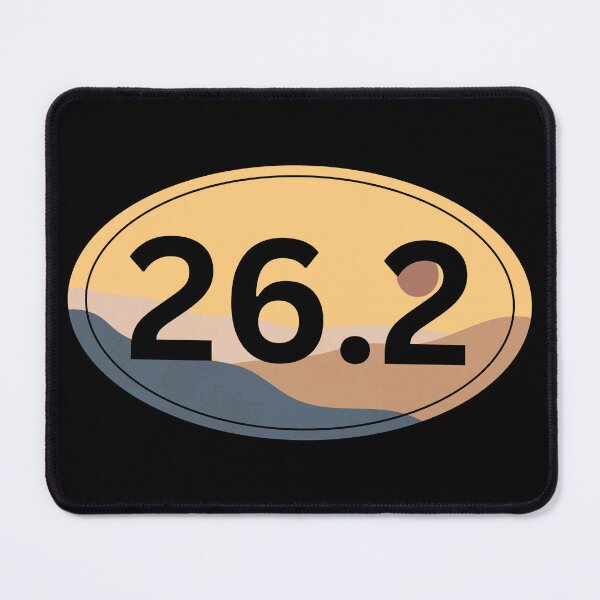 Item preview, Desert Sky, Marathon 26.2 - Black designed and sold by LatterDaze.