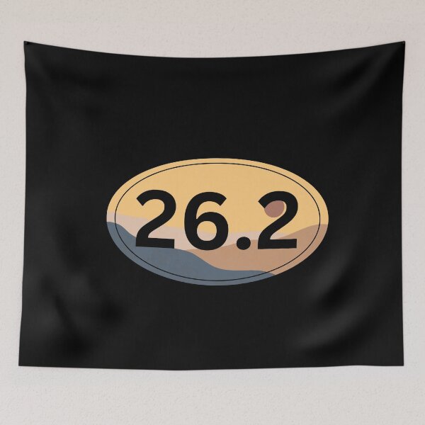 Item preview, Desert Sky, Marathon 26.2 - Black designed and sold by LatterDaze.