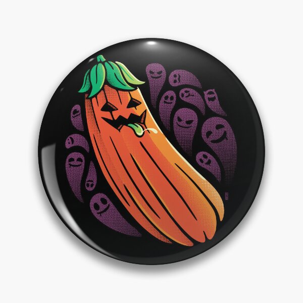 Item preview, Kinktober Pumpkin Eggplant Emoji designed and sold by redfortart.