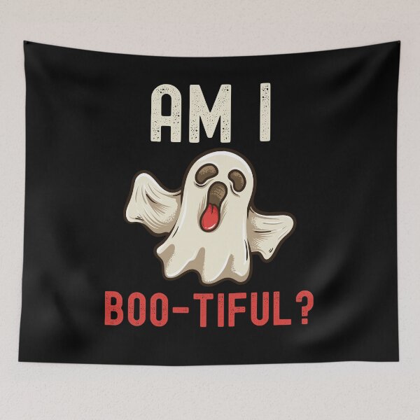 Item preview, Cute ghost is boo-tiful - Halloween Design color designed and sold by VitoTDesign.