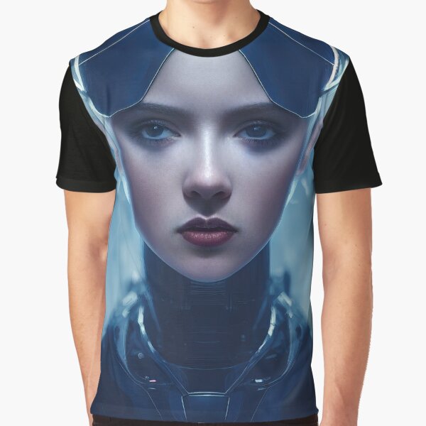 Android Female Graphic T-Shirt