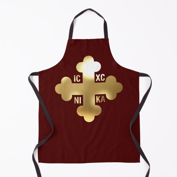 Item preview, Greek Orthodox Cross Gold ICXC NIKA designed and sold by Yiorgos Designs.