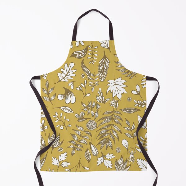 Item preview, Autumn pattern in ochre designed and sold by hdconnelly.