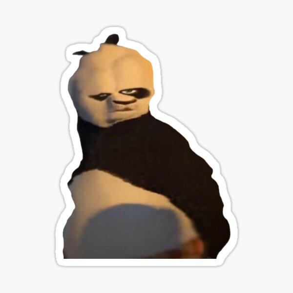 Kung Fu Panda Meme Sticker For Sale By Tttatia Redbubble