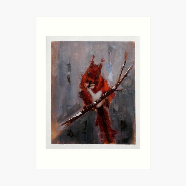 Afternoon Visitor Art Print
