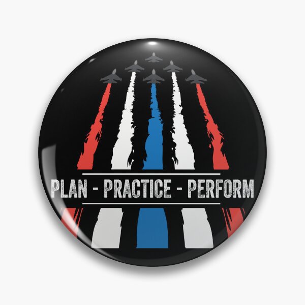 Item preview, Aerobatics Plane - Plan Practice Perform Red, white and blue designed and sold by VFRZone.