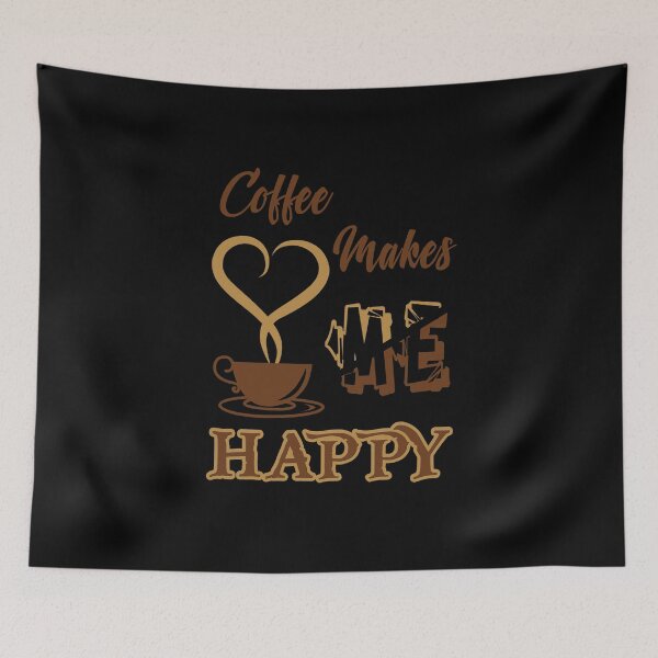 Item preview, Coffee makes me happy designed and sold by BeUniqueMe.