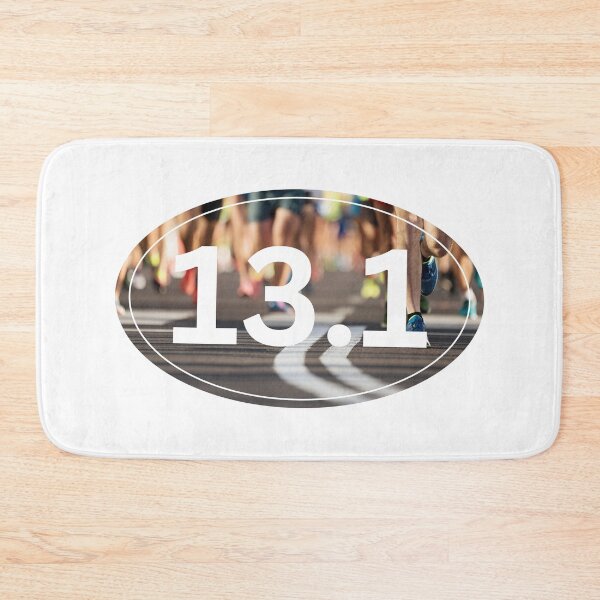 Item preview, Road Race Runners, Half Marathon 13.1 - White designed and sold by LatterDaze.