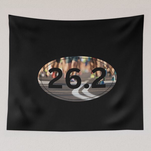 Item preview, Road Race Runners, Marathon 26.2 - Black designed and sold by LatterDaze.