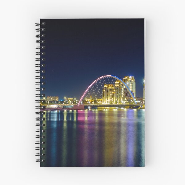 Item preview, Postcard: Astana skyline at night designed and sold by VadimK.