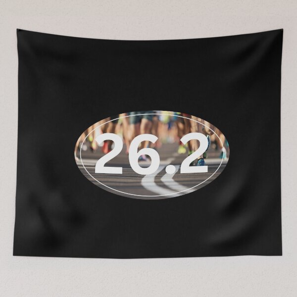 Item preview, Road Race Runners, Marathon 26.2 - White designed and sold by LatterDaze.